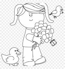 Search and find more hd png clipart on netclipart. Friends Clipart Black And White 19 Friends Png Royalty Black And White Clip Art Spring Flowers Transparent Png 1024x1024 508430 Pngfind