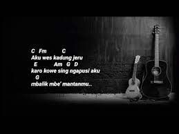 Chord Gitar Dan Lirik Lagu Kadung Jeru Ndarboy Genk By Imam Afandi
