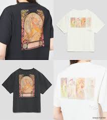 graniph × 画家 アルフォンス・ミュシャによるコラボTシャツが発売開始 | UP TO DATE