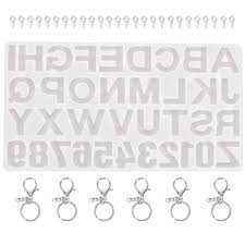 26 large uppercase alphabet letter silicone mold bakeware chocolate cake pastry candy ice butter soap making homemade mould tray food craft. Alphabet Resin Molds Backward Letter Number Silicone Mold For Keychain Buy From 15 On Joom E Commerce Platform