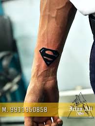 The iconic emblem serves excellent inspiration for innovative superhero tattoo designs. Irfan Ali Tattooz On Twitter Superman Tattoo Design Https T Co Zbyrhaa7uy