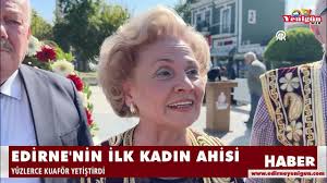 Edirne'nin ilk kadın ahisi