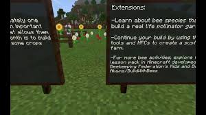 Flower forest, plains, and sunflower plains. Minecraft Education Edition Bee Creative Facebook