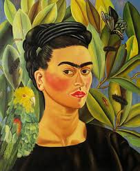 Die amerikanische oberschicht und ihre parties stießen sie ab. Frida Kahlo Bildbeschreibungen Fantastic Art Shop