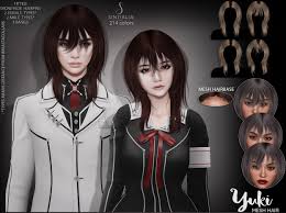 Sintiklia - Hair Yuki - Hairstyles  Patreon Exclusives - Exclusive | The  Sims 4