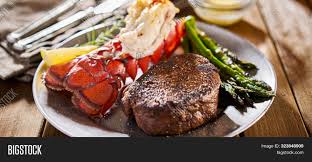 With freshly caught lobster and steak from county antrim in northern ireland, we understand the importance of provenance and quality. Tasty Surf Turf Image Photo Free Trial Bigstock