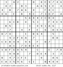 No need for a pencil with the best free online sudoku. Free Printable 16x16 Sudoku Puzzles Sudoku Sudoku Puzzles Puzzle Books
