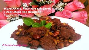 Anda tentu bisa berkreasi dan mengganti bahan utamanya dengan ayam. Resepi My Rendang Daging Rusa Pawtaste Com