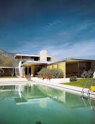 Richard Neutra Forms Kaufmann House Plan Maison Contemporaine Architecture Moderne