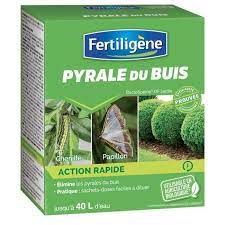 Après avoir passé l'hiver logé dans des cocons, les jeunes chenilles sortent et commencent à s'alimenter sur les feuilles dès les premières chaleurs du printemps. Fertiligene Pyrale Du Buis 20 G Cdiscount Au Quotidien