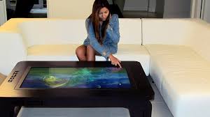 Till now few company's introduced touch screen based tables. Goodshomedesign