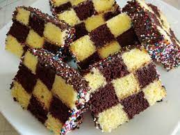 棋格磅蛋糕 棋盤磅蛋糕 by 鐵男媽 recipe layer cake cake fillings desserts