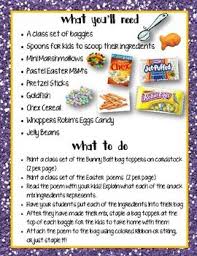 She has an ma in food. Easter Fun Bunny Bait Snack Mix Fun Poem And Bag Toppers Teacherspayteachers Com Snack Mix Easter Snack Mix Bunny Bait