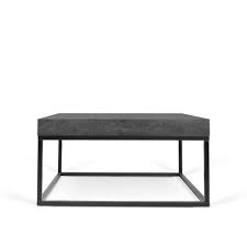 Our angled concrete side table combines industrial design with smooth, refined shapes to create a sleek, modern silhouette. Petra 75 Coffee Table Temahome
