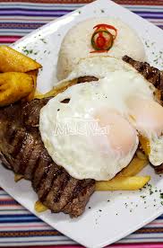 Bistec A Lo Pobre Peruano Irresistible Bistec A Lo Pobre Miskiwasi Eloriginalsaborandino Bistec A Lo Pobre Comida Bebida Comida