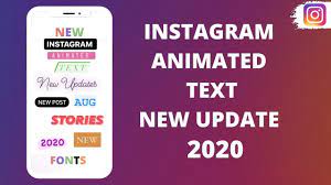 We did not find results for: New Instagram Update New Animated Text Options For Ig Stories Aug 2020 Youtube