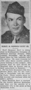 Roscoe Gordon Burt Jr. (1913-1992)