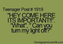 Having teenagers is like living with a bowling alley inside your head. Teenage Funny Quotes Community Facebook