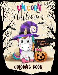 The coloring pages are printable and can be used in the classroom or at home. Unicorn Halloween Coloring Book For Kids Ages 4 8 A Collection Of Fun And Easy Ghost Spooky Unicorn Skeleton Zombie Witch Bat Spider Coloring Pages For Kids Preschoolers Mind Pretty Horrible 9798682552245