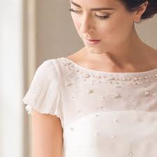 Abiti da sposa in georgette di Seta