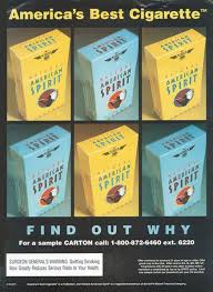 American Spirit Ad American Spirit Cigarettes Free Cigarettes American Spirit