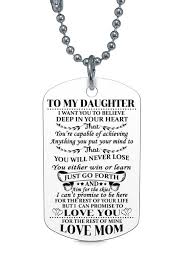 Check out our daughter gift selection for the very best in unique or custom, handmade pieces from our shops. To My Daughter I Will Always Have Luxury Necklace Birthday Anniversary Graduation Gift Daddy Daughter Gift Granddaughter Gift Father Daughter Gifts
