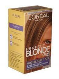 Loreal Paris Perfect Blonde Creme Highlight Kit Perfect Blonde Loreal Loreal Paris