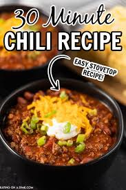 Add the beans, tomatoes, tomato puree, and 1/2 teaspoon salt. Quick Chili Recipe Easy To Make 30 Minute Easy Chili Recipe