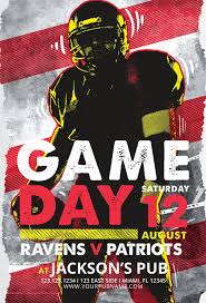Fonts from games suited to your project, and it does not matter whether. Football Game Day Vol 4 Flyer Template Download Sport Awesomeflyer