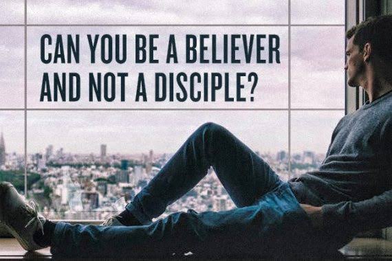 Are "believers in Jesus" and "disciples of Jesus" the same thing?