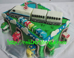 Kue ulang tahun keren kereta api indonesiaalhamdulillah rai ulang tahun yang ke 5, kue ulang tahunnya special banget, rai request kue special kue railfans. Chuggington Page 2 Coklatchic Cake Est 2004
