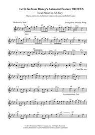 Let it go guitar chords and strumming pattern by demi lovato. Let It Go From Frozen Violin Solo In Published Ab Key With Chords By Idina Menzel Digital Sheet Music For Lead Sheet Download Print H0 127005 256109 Sheet Music Plus