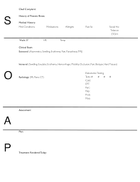 Soap Notes Dentistry Pages Format