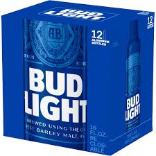 Bud light aluminum 12 pack bottlessnacks, drinks. Anheuser Busch Bud Light Cheers Wine Spirits