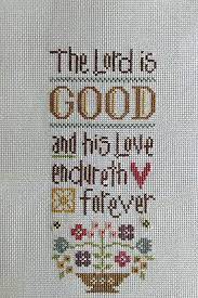 5 out of 5 stars (1,908) $ 5.50. Completed Cross Stitch Lizzie Kate The Lord Is Good Inspirational Cross Stitch Bookmarks Cross Stitch Quotes Cross Stitch Samplers