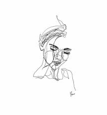 Black And White Line Art Pinterest Bella Montreal Insta Bella Montreal Pinterest Weheartit Bella4549 Line Drawing Girl Woman Si Line Art Line Art Drawings Minimalist Drawing