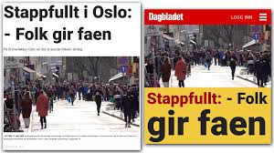 Discover more posts about dagbladet. Koronaviruset Oslo Raser Mot Dagbladet Etter Stappfullt I Oslo Sak Det Er En Forfalskning