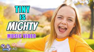 Tiny is Mighty, Music Video by Jazzy Skye, Tiny is Mighty, Music Video by  Jazzy Skye! Jazzy teaches Kalia how to be brave in this fun music video  showing that Tiny is Mighty! This is an ad for Mattel. ...