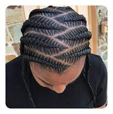 Zig Zag Ghana Weaving Hairstyles For A Cute Look Mens Braids Hairstyles Hair Styles Braided Hairstyles