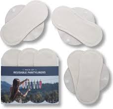Panty liners keep your panties dry on such occasions. Natissy Washable Organic Cotton Panty Liners Reusable Panty Liners With Wings Made In Europe Chemical Free Sanitary Pads Made Of Thin Organic Cotton Amazon De Drogerie Korperpflege