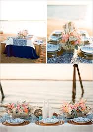 Intimate Beach Wedding Ideas Beach Table Decorations Beach Theme Wedding Table Decorations