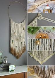Wandbehang Deko Selber Machen Freshouse