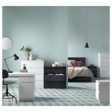 Furniture parts ikea mounting plates for bed frame part # 116791 (2 pack) fits hemnes malm brimnes (ikea bed frame mounting plates) 4.6 out of 5 stars 19 $14.99 $ 14. Malm Chest Of 3 Drawers Black Brown 80x78 Cm Ikea