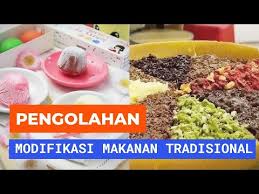Jan 24, 2021 · b sistem pengolahan makanan khas daerah yang dimodifikasi makanan khas daerah yang dimodifikasi adalah makanan atau minuman yang diproduksi di suatu daerah, yang merupakan identitas daerah tersebut, dan menjadi pembeda dengan daerah lainnya, kemudian dilakukan sentuhan inovasi pada produk tersebut, sehingga mempunyai mutu yang lebih baik. Pengolahan Makanan Khas Daerah Modifikasi Bahan Nabati Hewani Youtube
