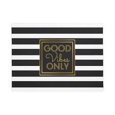 Black And White Striped Doormat Good Vibes Only Gold Modern Black And White Stripe Doormat Zazzle Com Good Vibes Only Black And White Style Classic Outdoor
