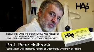 Prof Peter Holbrook shares his experience with the HAp+ saliva stimulating  lozenges.