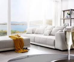 Eigenen vorstellungen big sofa leder patio sofas awesome wicker outdoor sofa 0d patio chairs sale hartz iv möbel hartz 4 möbel hartz iv möbel 24 euro sessel 24 euro chair le van bo ecksofa laona samt ottomane davorstehend rechts mit hocker dunkelgrün eva padberg collection sofas & couches. Big Sofa Violetta 310x135 Cm Hellgrau Creme Mit Hocker Delife Eu In 2021 Hocker Grosse Kissen Xxl Sofa