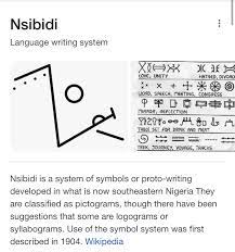 This particular symbol means nsibidi, the name of the system. Nsibidi Hashtag On Twitter