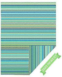 Or if you want to buy area rugs of a different kind, you can remove filters from the breadcrumbs at the top of the page. Jbgo Reversible Woven Outdoor Rug 4 X 6 Lightweight Large Plastic Striped Stain Proof Indoor Area Runner Mat For Deck Patio Camping Beach Picnic Bbq Turquoi
