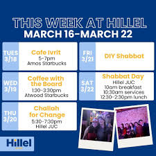 Swipe to see details for this week including Saturday Shabbat activities  😱☕️🍞